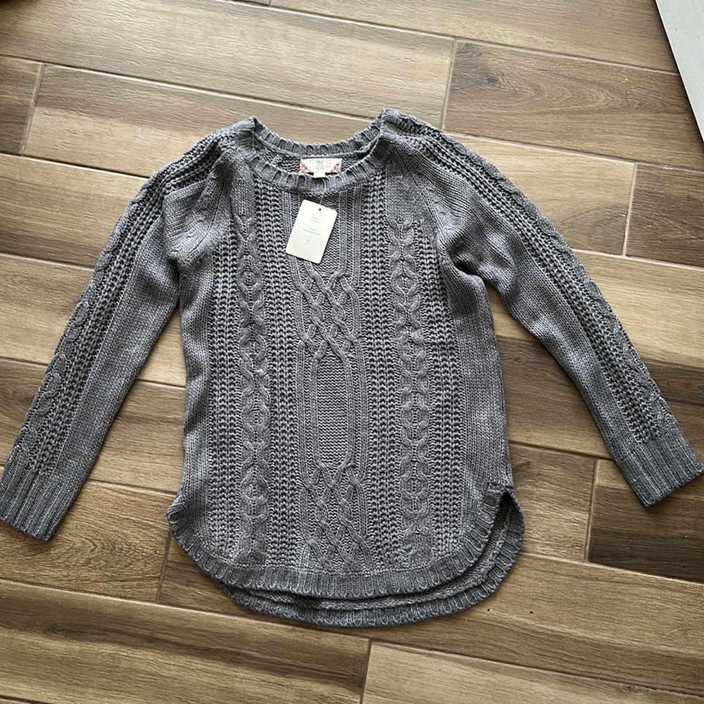 Woman’s Pink Rose Sweater